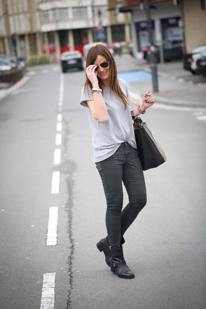 Pantalón Zara , Look sencillo , Look básico , lucía Díez , es cuestion de estilo ,  